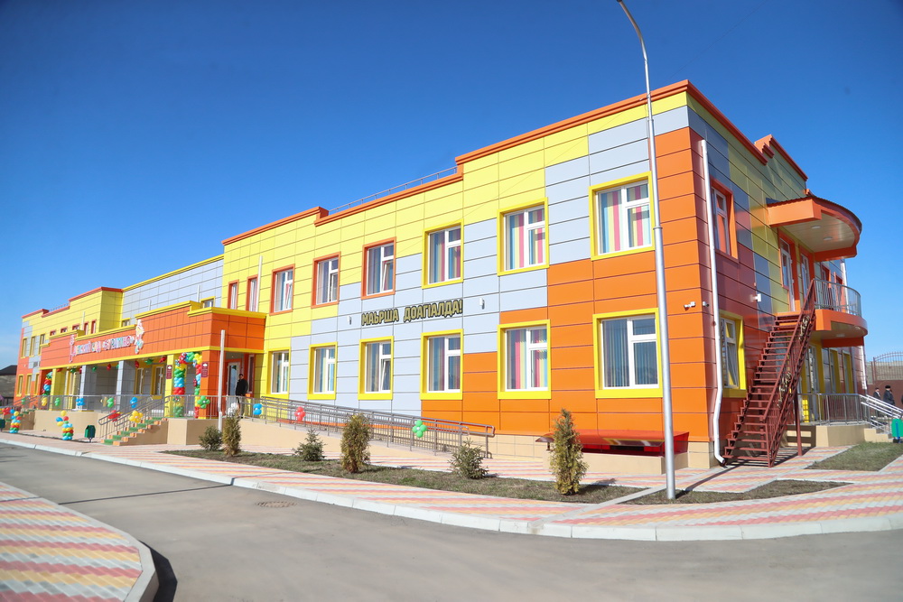 В Ингушетии открыли два детских сада с ясельными группами