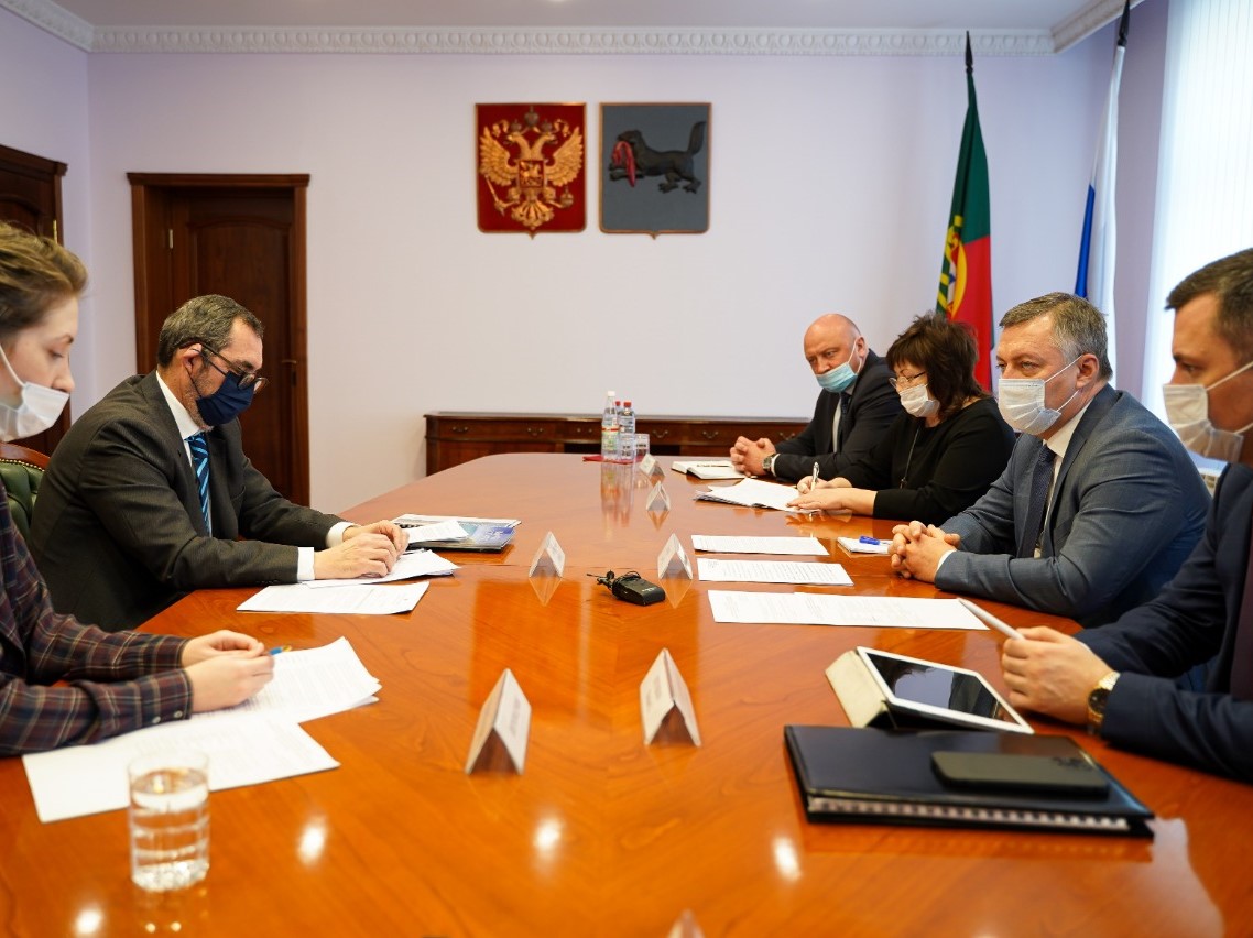 Губернатор Иркутской области и посол Португалии в РФ обсудили перспективы сотрудничества